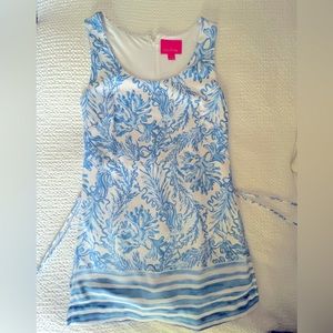 Lilly Pulitzer Blue Donna Romper size 2